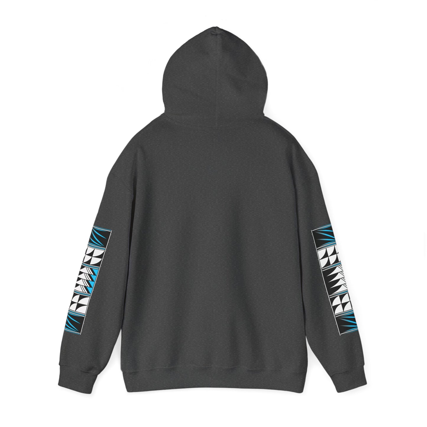 Blessed Feathers in Turquoise Unisex Hoodie