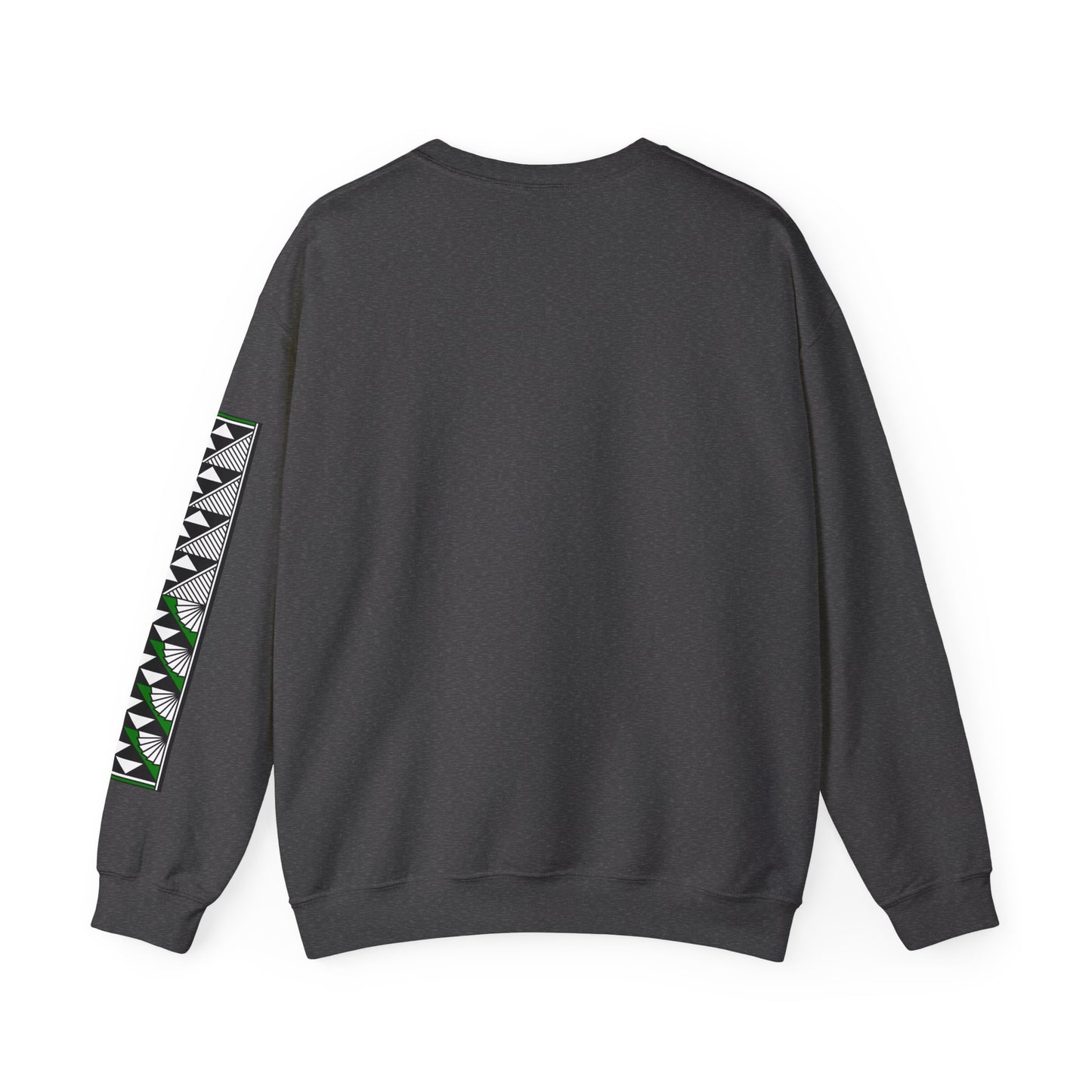 Sun and Rain in Green Unisex Sweatshirt