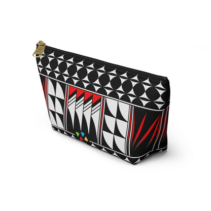 Blessed Feathers in Red Pouch w T-bottom