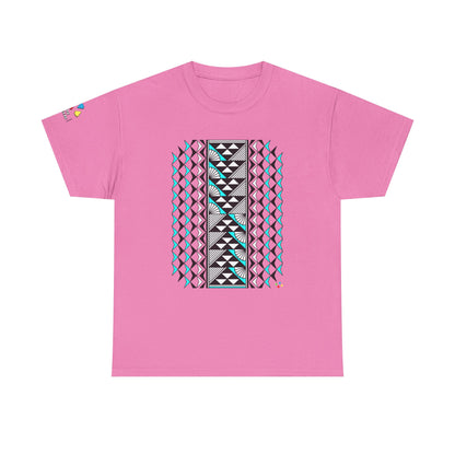 Sun and Rain in Turquoise Gildan Unisex Tee