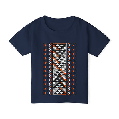 Orange Sun and Rain Toddler T-Shirt