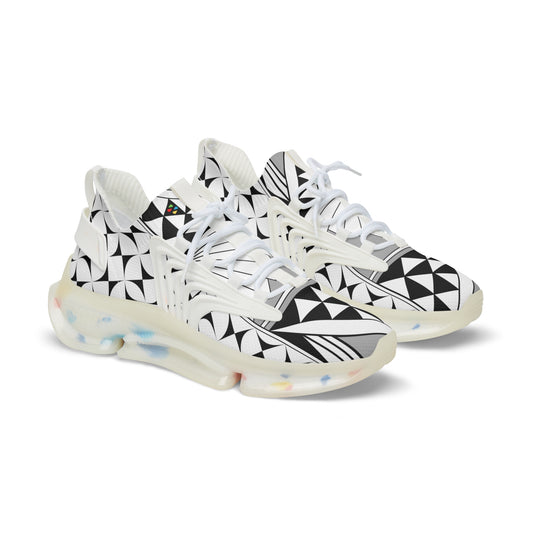 Southwest Sunrise in Gray Men's Mesh Sneakers
