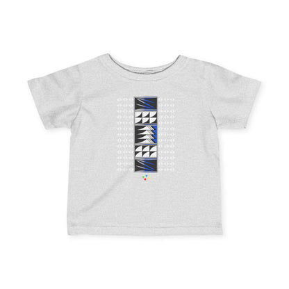 Blue Feather Blessings Infant Fine Jersey Tee