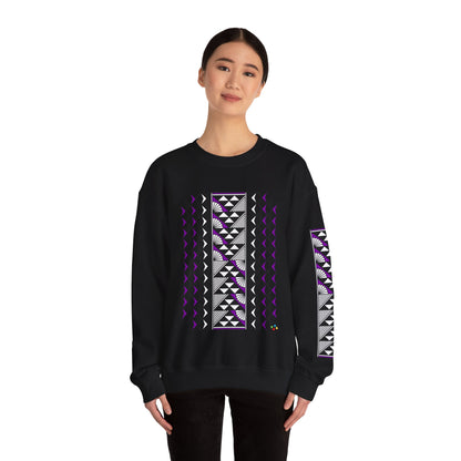 Sun and Rain in Purple Unisex Sweatshirt