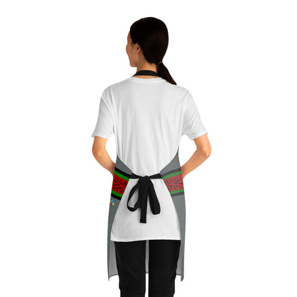 Dark Gray Belt of Life Two Pocket Apron