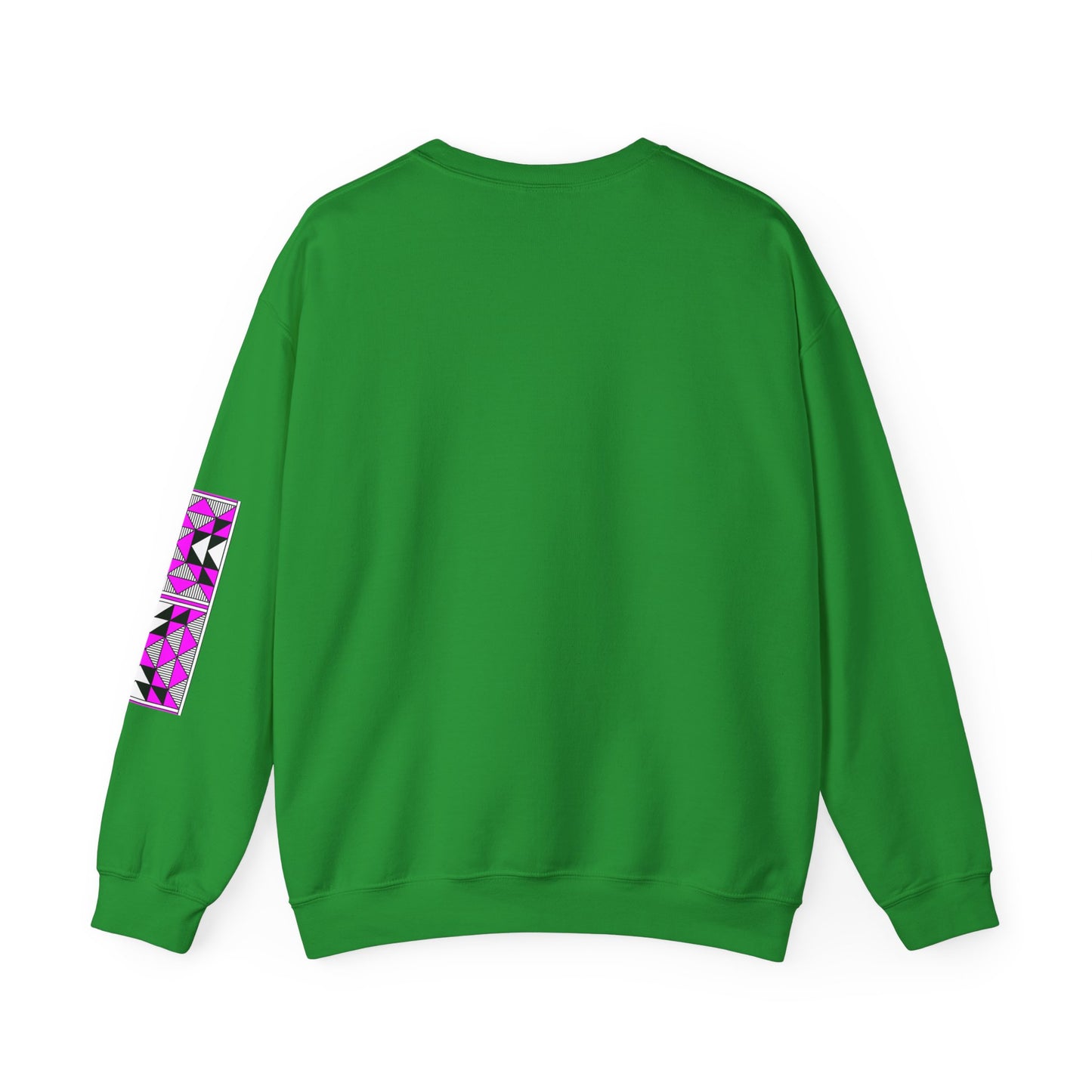 Sacred Mountains in Pink Unisex Sweatshirt