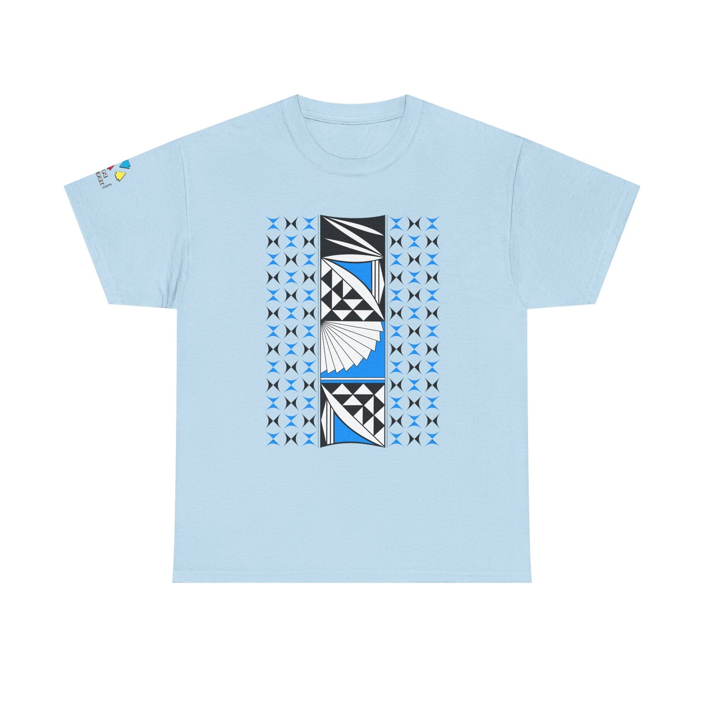 Southwest Sunrise in Sky Blue Gildan Unisex Tee
