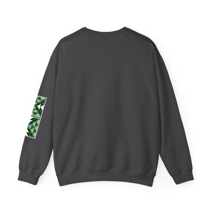 Sacred Mountains in Green Unisex Sweatshirt