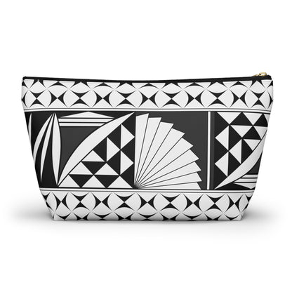 Southwest Sunrise in Charcoal Pouch w T-bottom