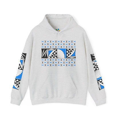 Southwest Sunrise in Sky Blue Unisex Hoodie