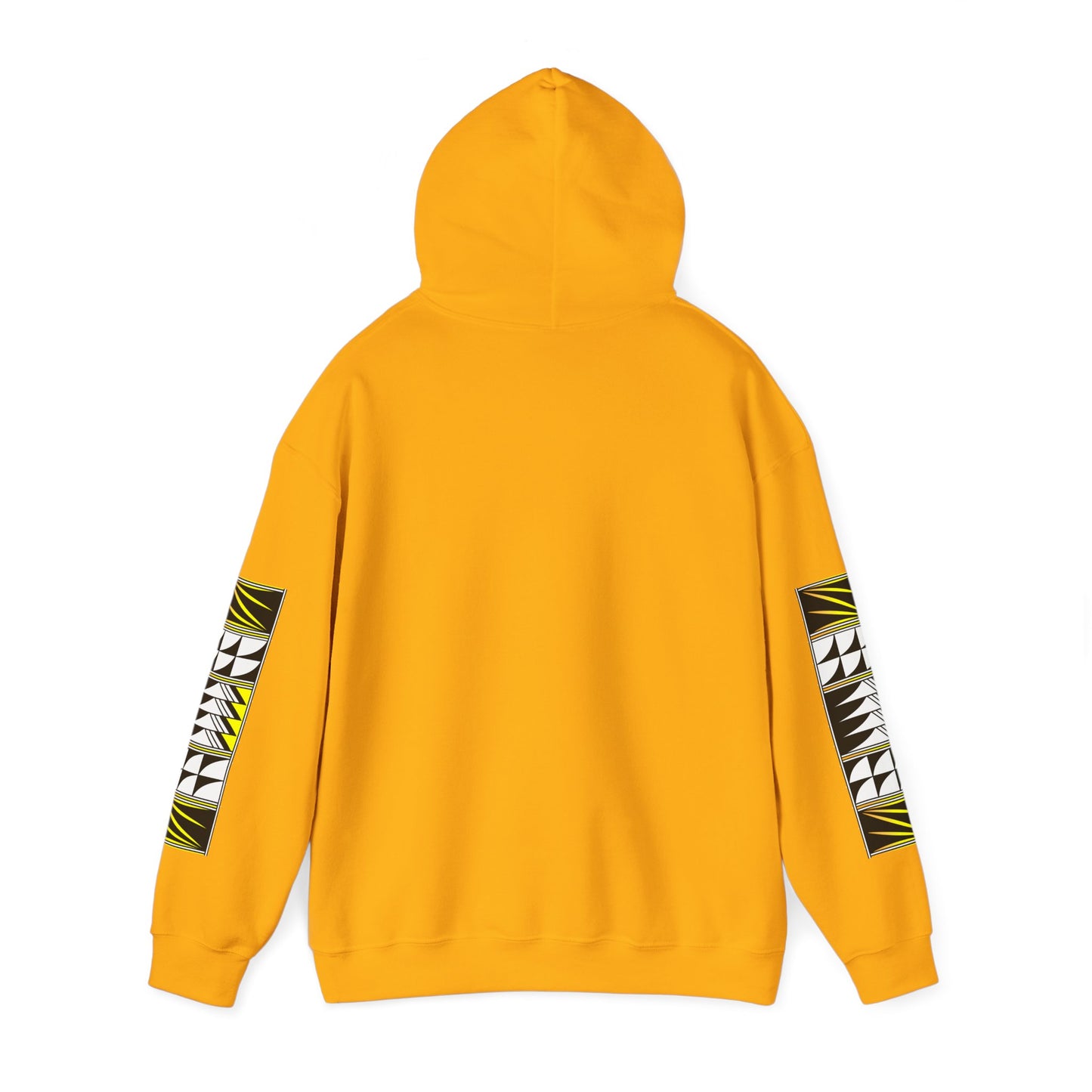 Blessed Feathers in Yellow Unisex Hoodie