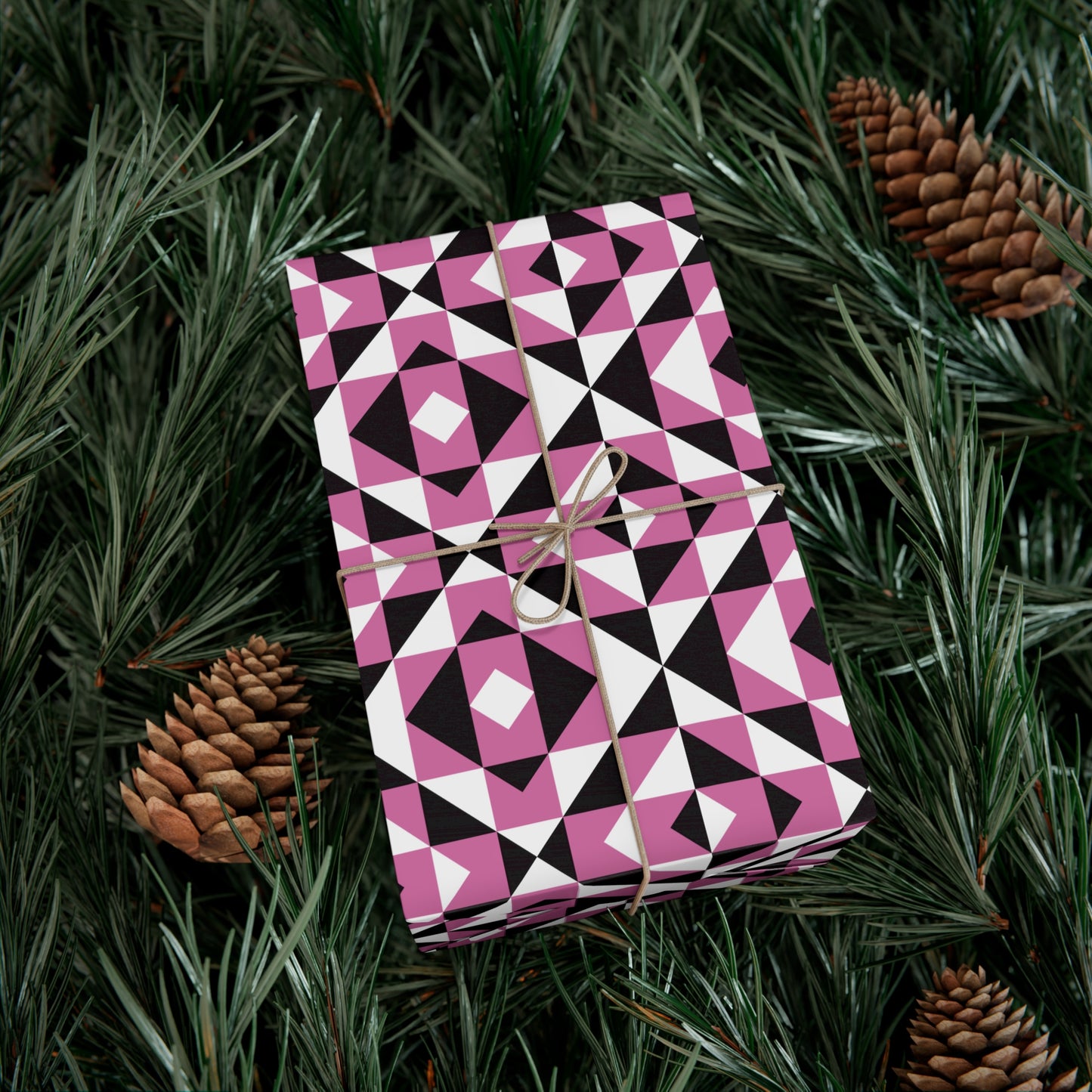 Light Pink Sacred Mountains Gift Wrap Papers