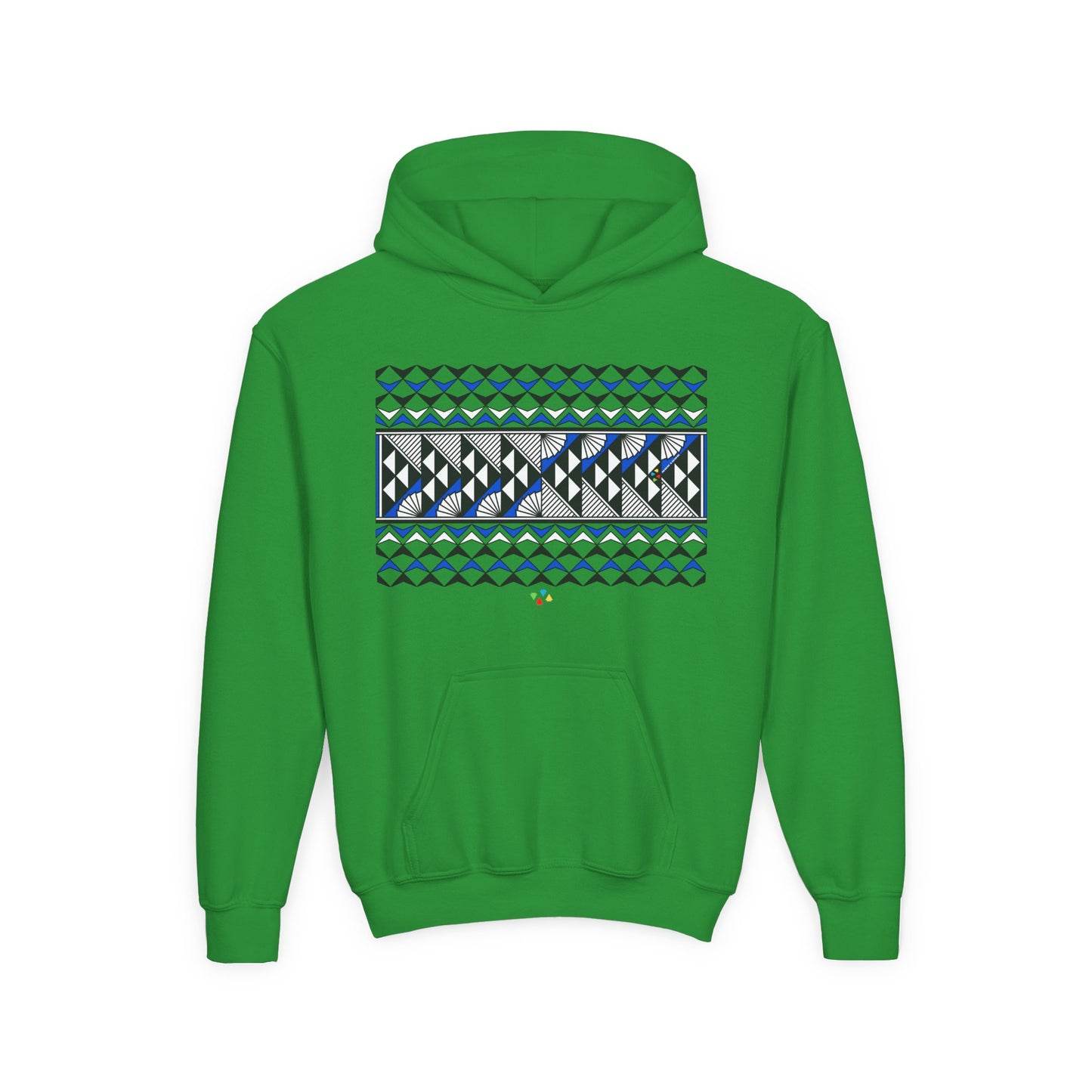 Blue Rain and Sun Youth Heavy Blend Hooded Sweatshirt
