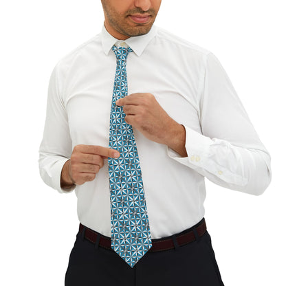 Turquoise Four Directions Necktie