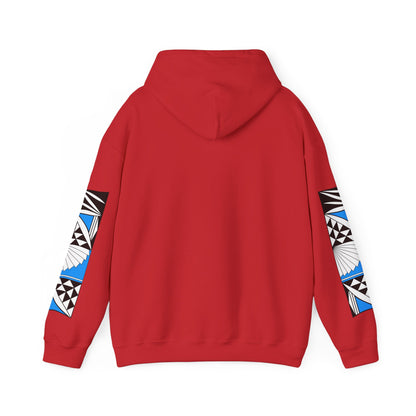 Southwest Sunrise in Sky Blue Unisex Hoodie