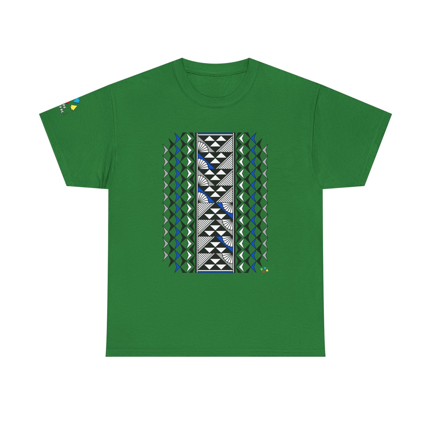 Sun and Rain in Blue/Silver Gildan Unisex Tee