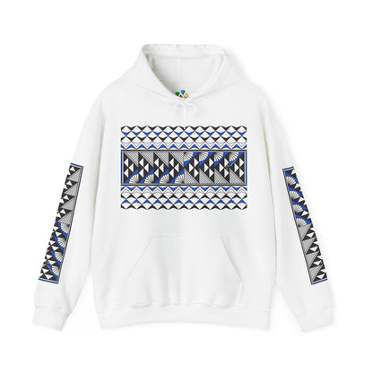 Sun and Rain in Blue Unisex Hoodie