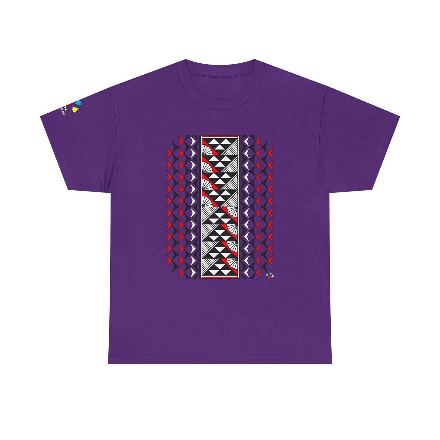 Sun and Rain in Red Gildan Unisex Tee