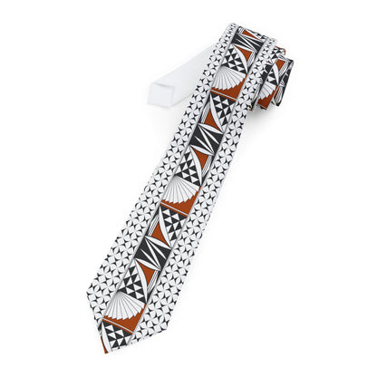 Rust Southwest Sunrise Necktie
