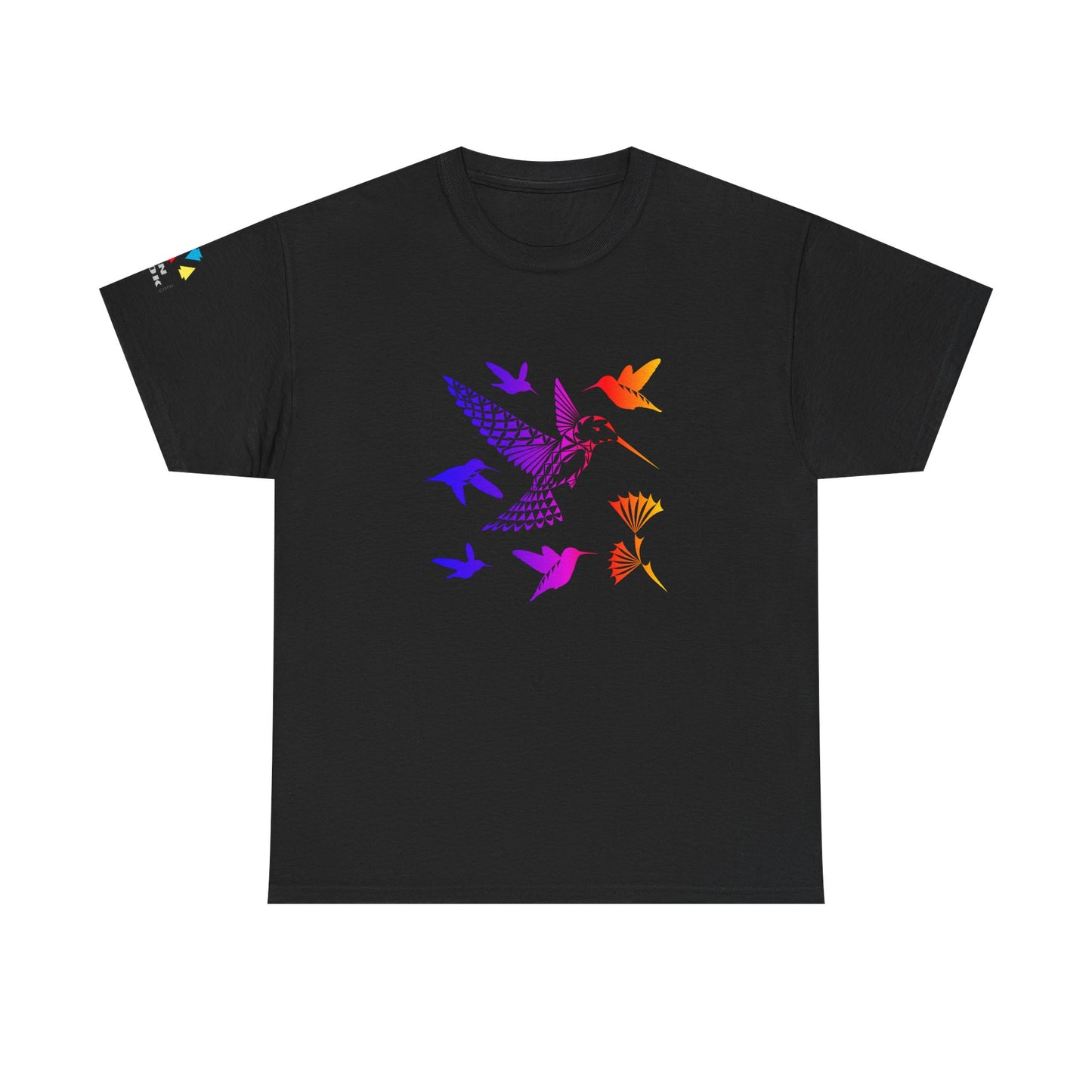 Rainbow Hummingbird Blessing Gildan Unisex Tee