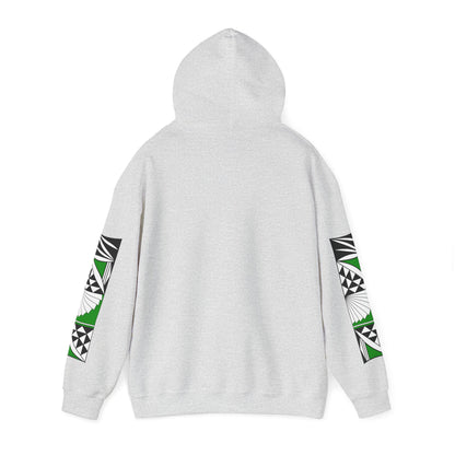 Southwest Sunrise in Green Unisex Hoodie