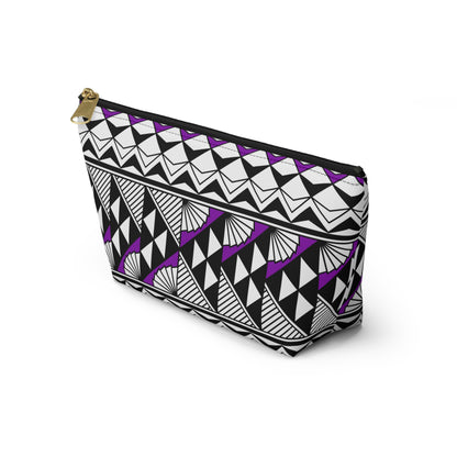 Sun and Rain in Purple Pouch w T-bottom