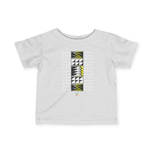 Yellow Feather Blessings Infant Fine Jersey Tee