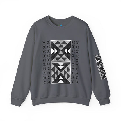 Sacred Mountains in Charcoal Unisex Sweatshirt