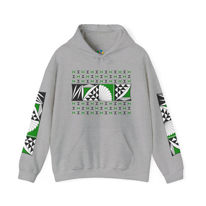 Southwest Sunrise in Green Unisex Hoodie