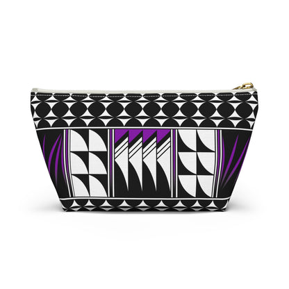 Blessed Feathers in Purple Pouch w T-bottom