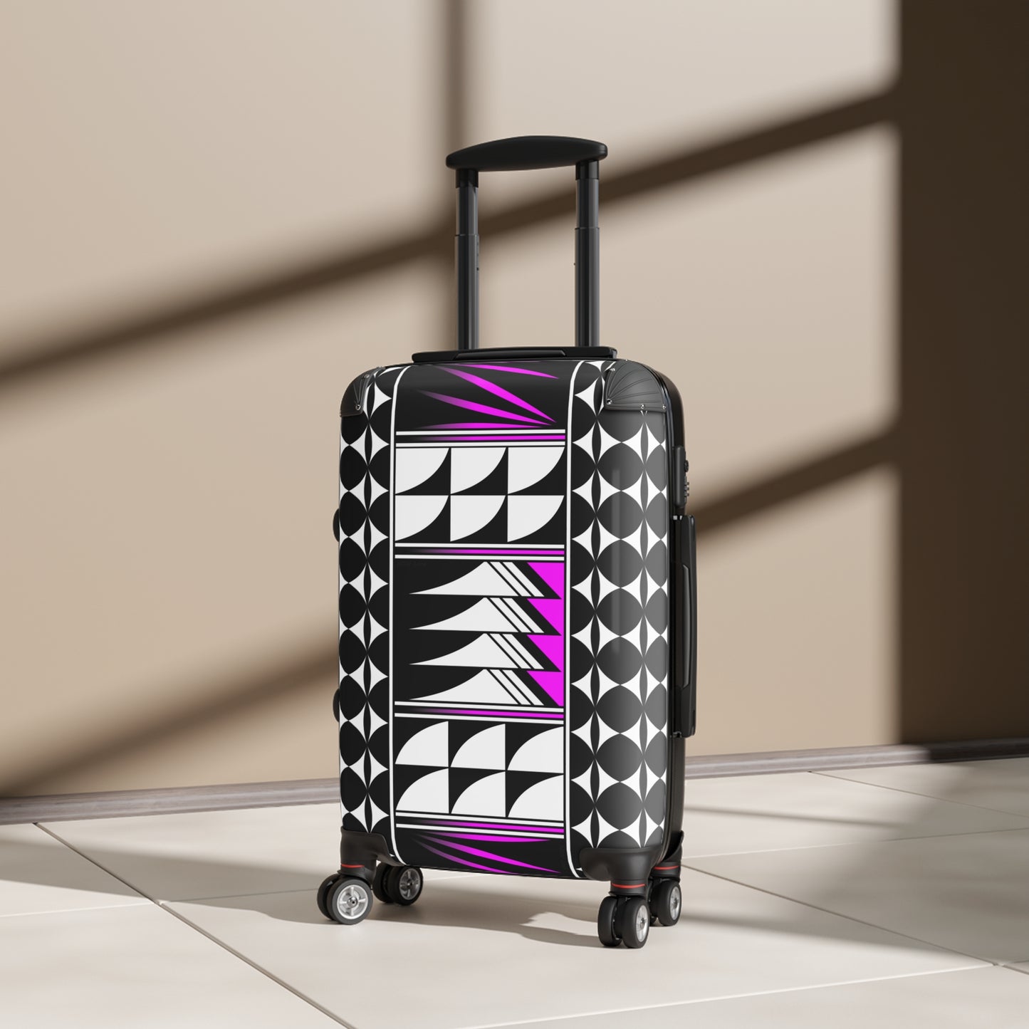 Blessed Feathers in Pink Suitcases