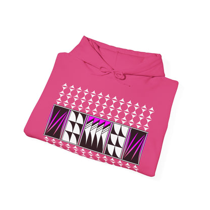 Blessed Feathers in Pink Unisex Hoodie