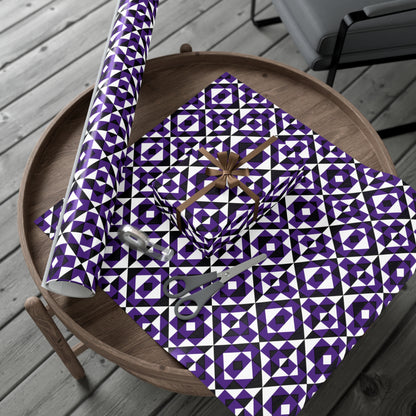Purple Sacred Mountains Gift Wrap Papers