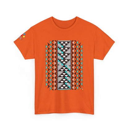 Sun and Rain in Turquoise Gildan Unisex Tee