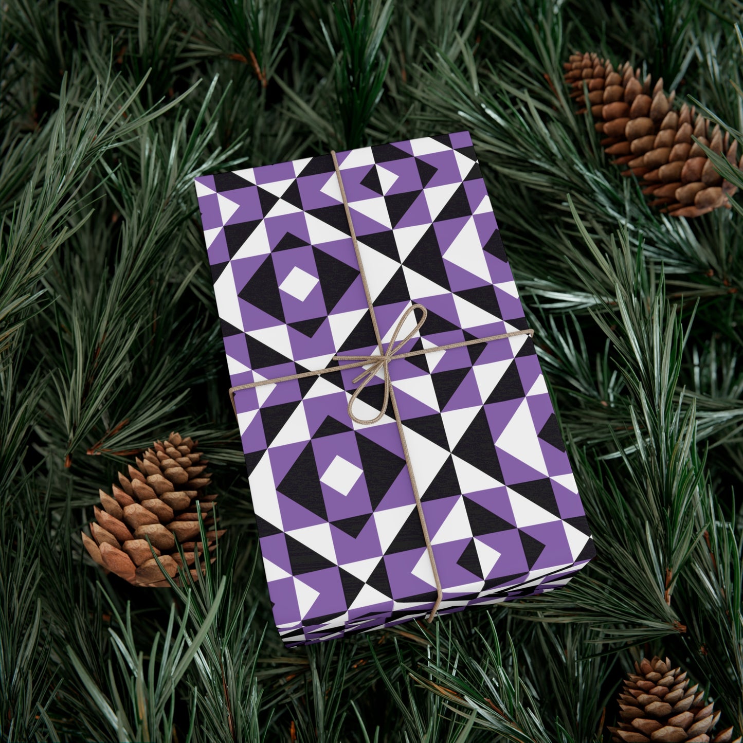 Light Purple Sacred Mountains Gift Wrap Papers