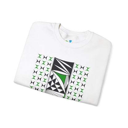 Southwest Sunrise in Green Unisex Sweatshirt