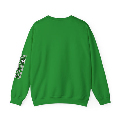 Sacred Mountains in Green Unisex Sweatshirt