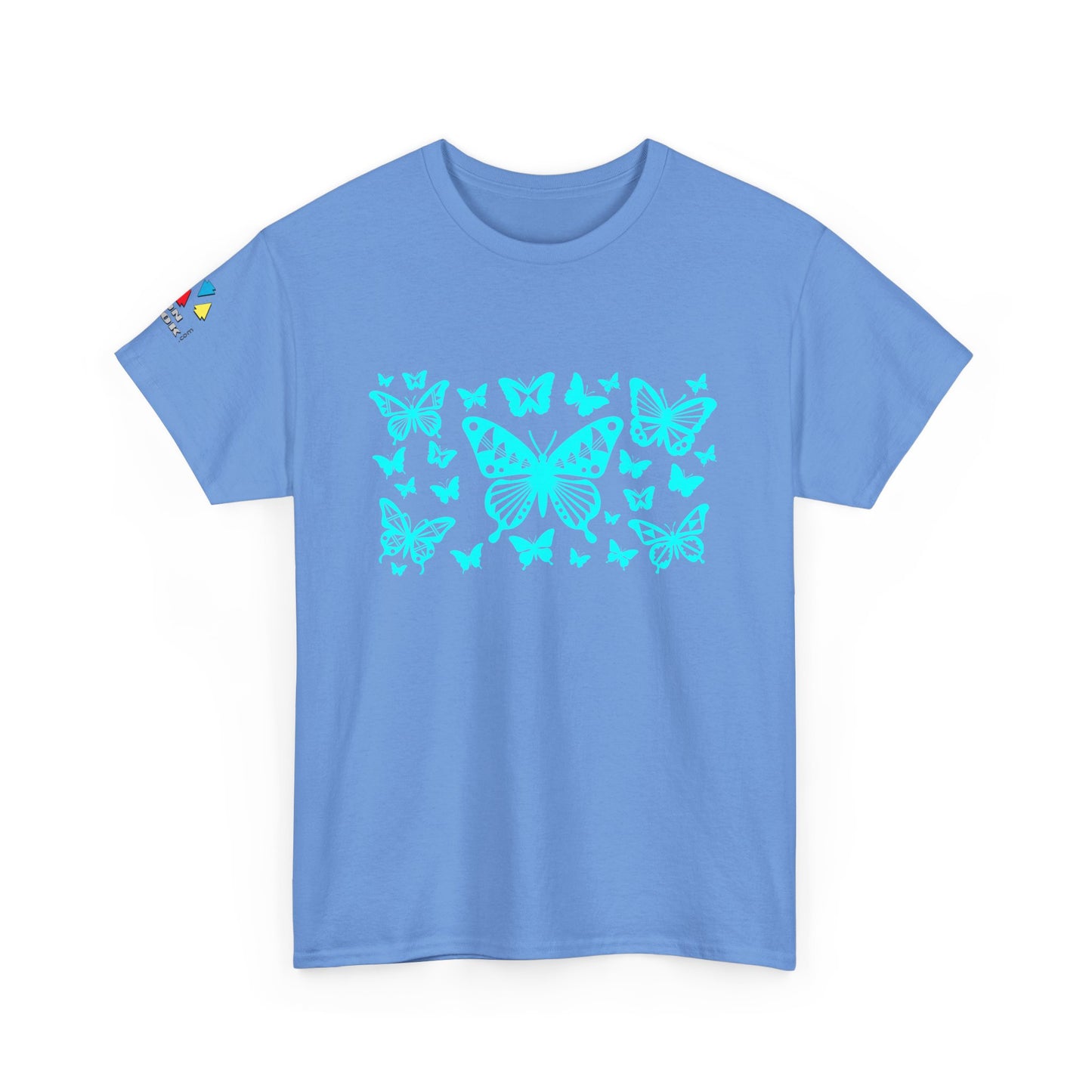 Butterfly Dance in Turquoise Gildan Unisex Tee