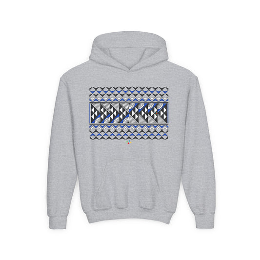 Blue Rain and Sun Youth Heavy Blend Hooded Sweatshirt