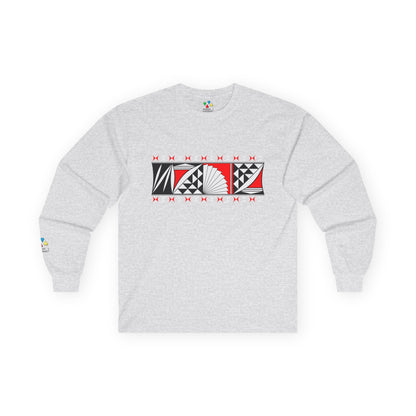 Southwest Sunrise in Red Unisex Long Sleeve Tee