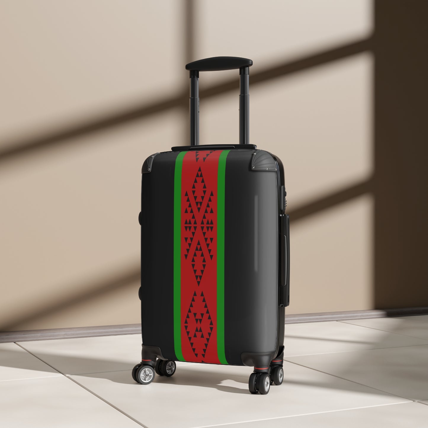 Belt of Life on Black Suitcases