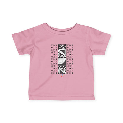 Charcoal Southwest Sunrise Infant Fine Jersey Tee