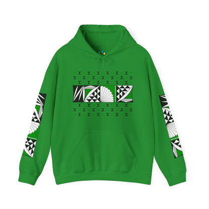 Southwest Sunrise in Green Unisex Hoodie