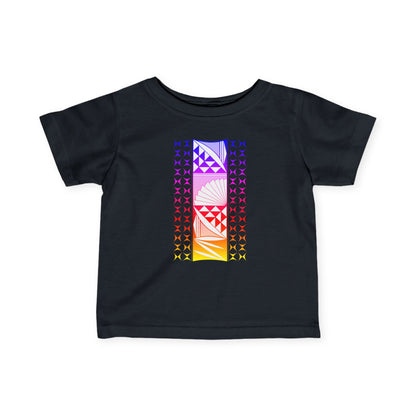 Rainbow Sunrise Infant Fine Jersey Tee
