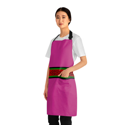 Pink Belt of Life Two Pocket Apron