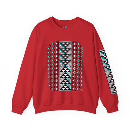 Sun and Rain in Turquoise Unisex Sweatshirt