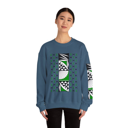 Southwest Sunrise in Green Unisex Sweatshirt