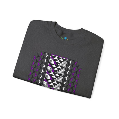Sun and Rain in Purple Unisex Sweatshirt