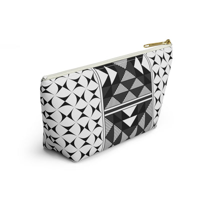 Sacred Mountains in Charcoal Pouch w T-bottom