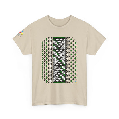 Sun and Rain in Green Gildan Unisex Tee